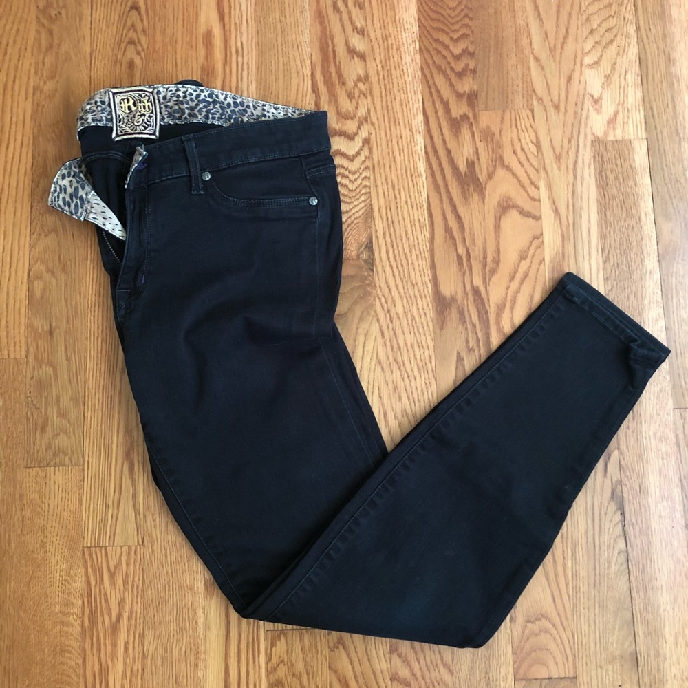 Rich & Skinny Black Jeggings/Skinny Jeans
